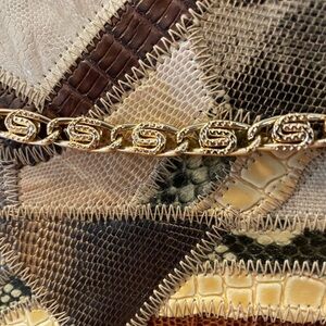 Vintage Bag by Varon Patchwork Snakeskin
